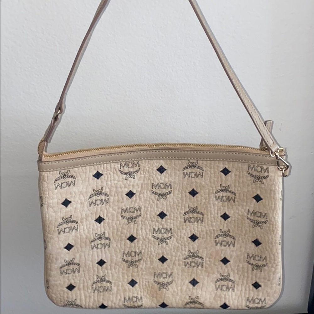 MCM removable zip pouch